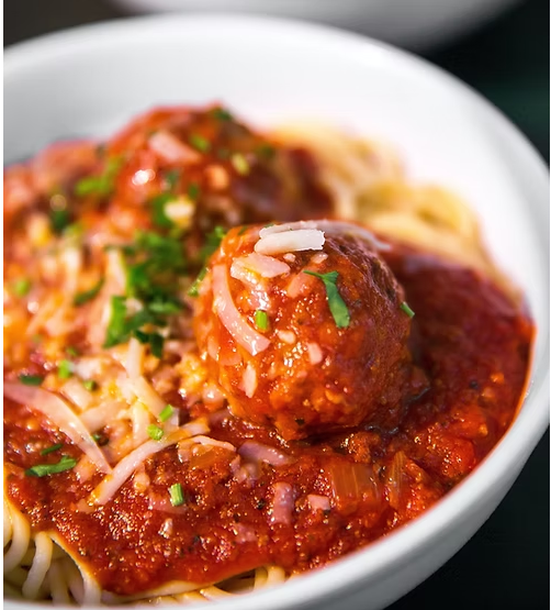 AIP Meatballs with Nada Mato Marinara Sauce