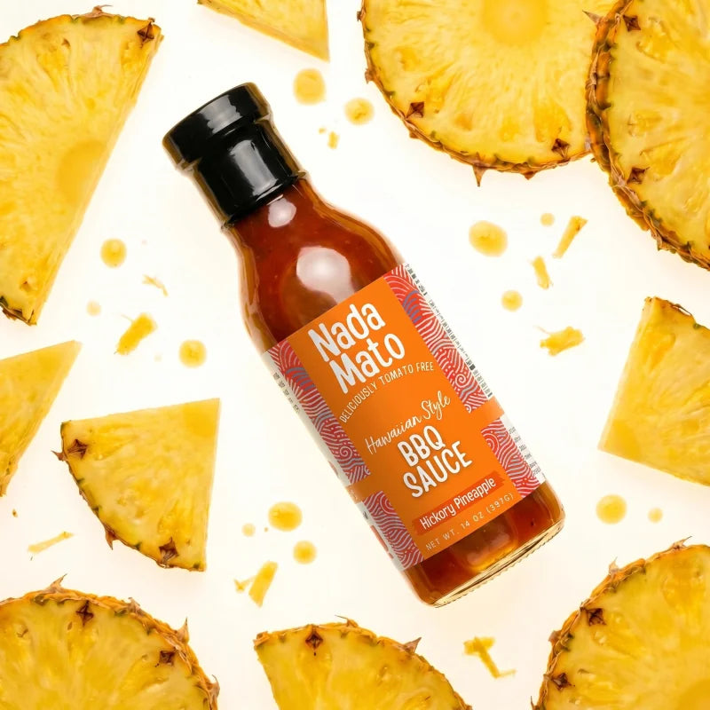 Nada Mato Hawaiian Style BBQ Sauce served with a meal