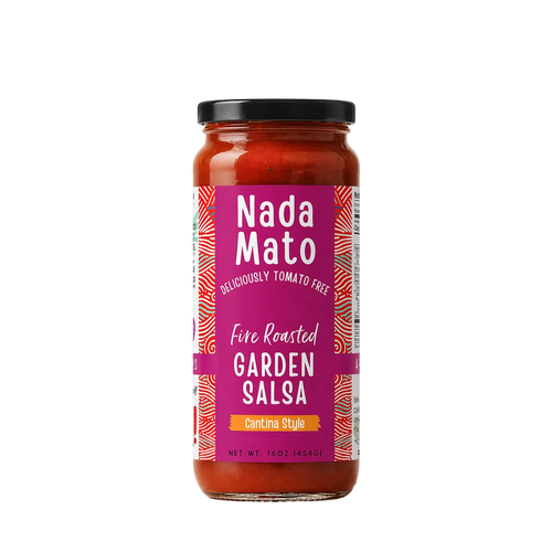 Nada Mato Tomato Free Garden Salsa jar