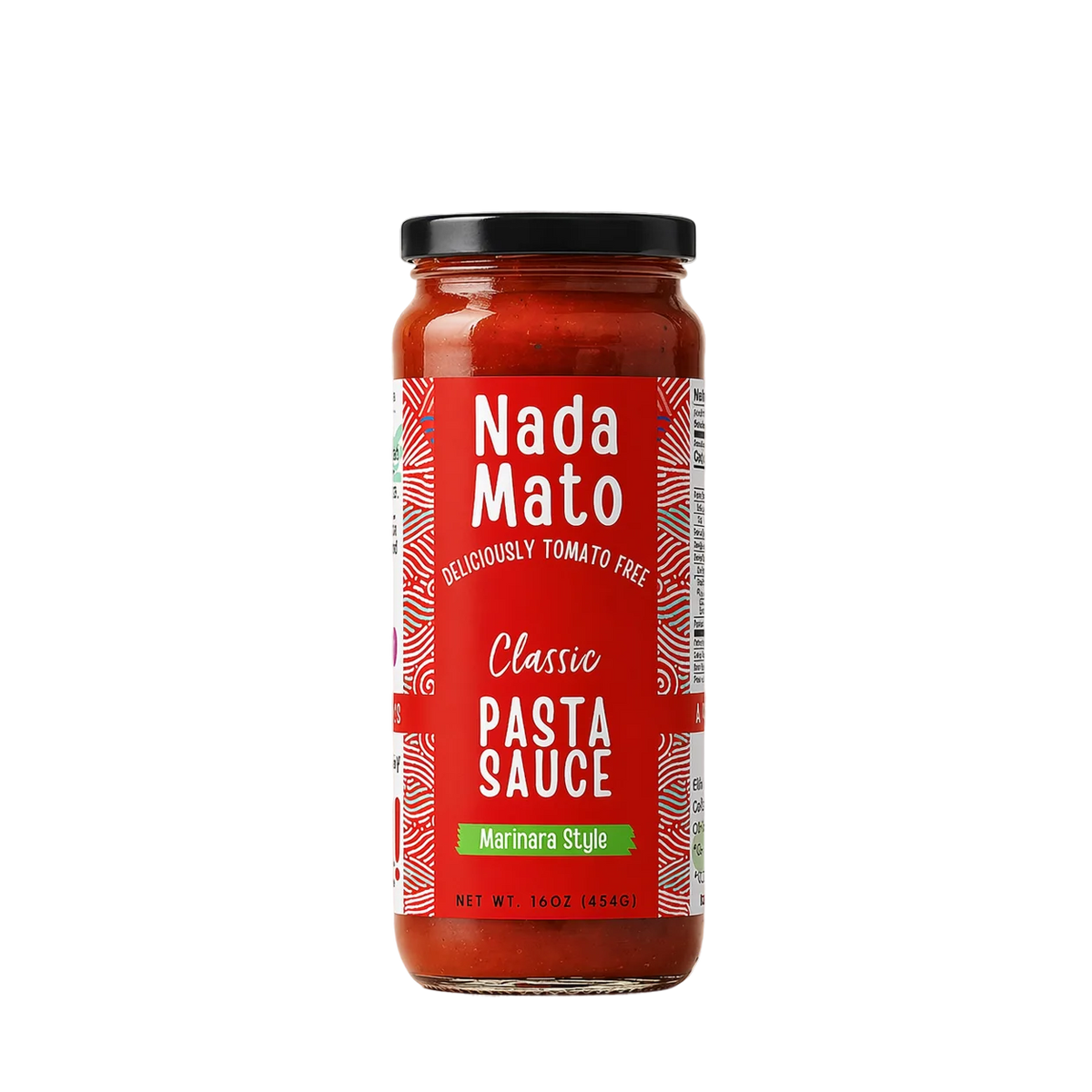Nada Mato Tomato Free Pasta Sauce bottle