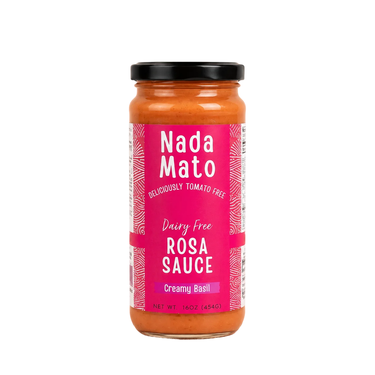 Nada Mato Tomato Free Dairy Free Rosa Sauce jar